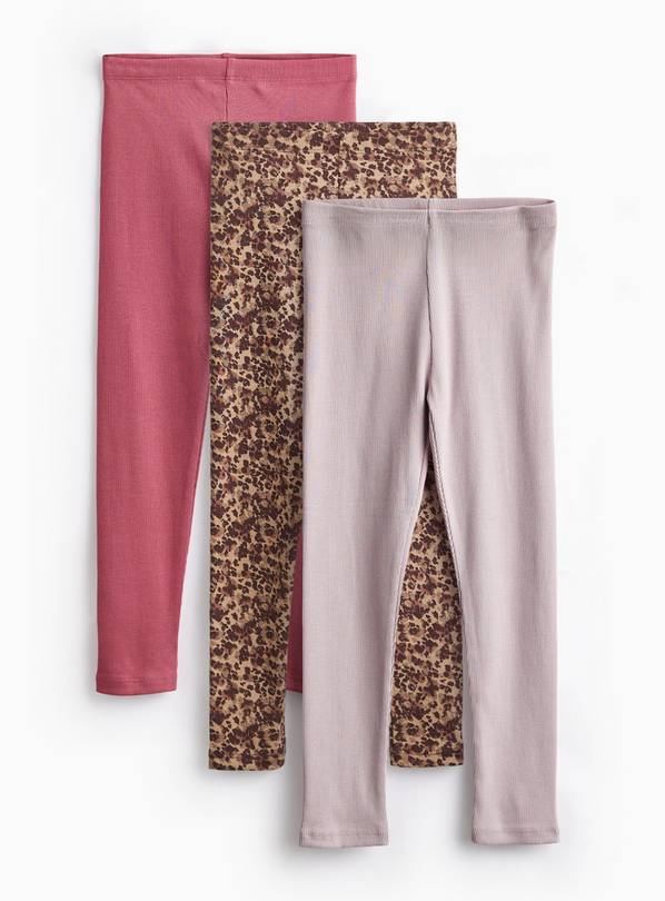 Animal Print Leggings 3 Pack 10 years
